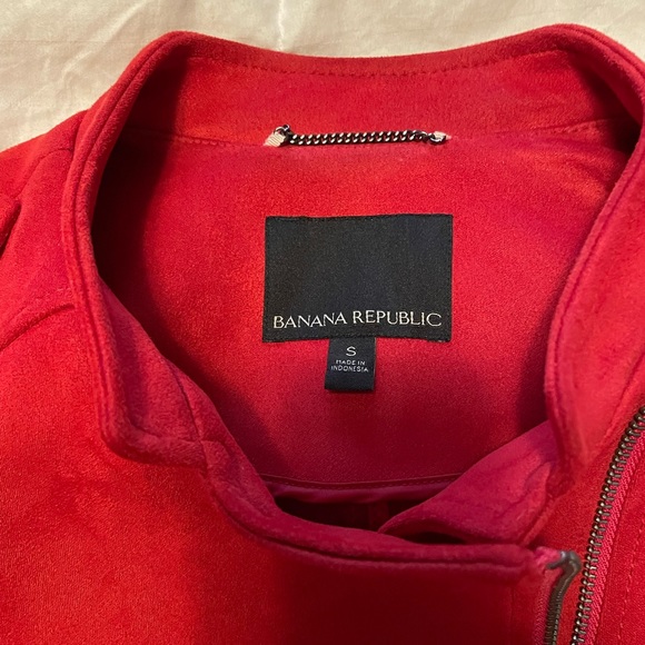 Banana Republic Vegan Suede Biker Bomber - Picture 4 of 4